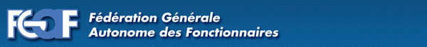 COMMUNIQUÉ DE PRESSE FGAF du 08 Janvier 2010 : La FGAF ne s'associera pas à la grève du 21 janvier dans la fonction publique. COMMUNIQUÉ DE PRESSE FGAF du 08 Janvier 2010 : La FGAF ne s'associera pas à la grève du 21 janvier dans la fonction publique.